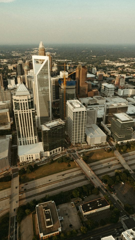 aerial view of city buildings during daytime